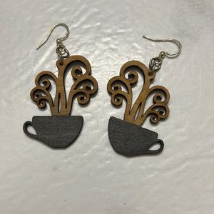 Adorable Coffee Earrings!!